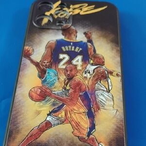Legendary Basketball Player Phone Case - Black and Gold